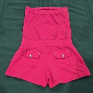 Bebe Sport Hot Pink Tube Jumpshorts/Rompers - Small.